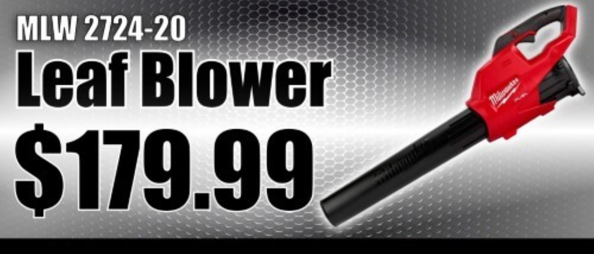 Leaf blower special