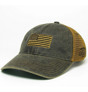 Old Favorite Copper Trucker (Flag)