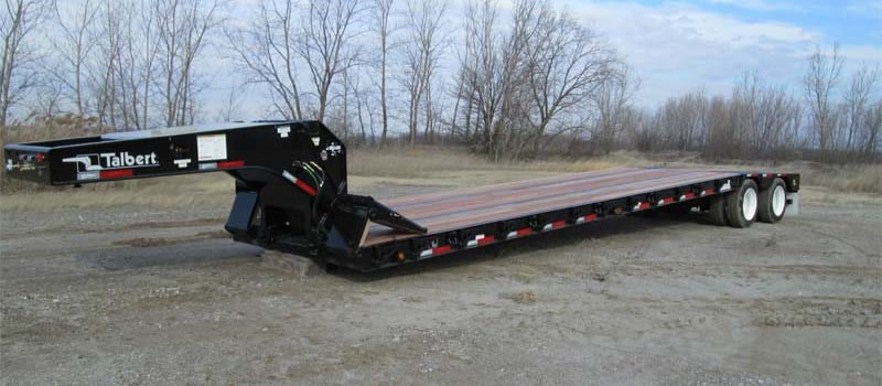 TALBERT 35 TON SLOPING PAVER TRAILER