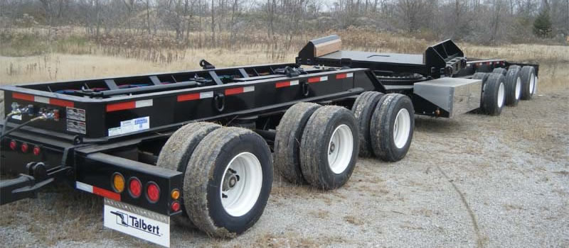 TALBERT 6 AXLE STEER DOLLY HEAVY HAUL TRAILER